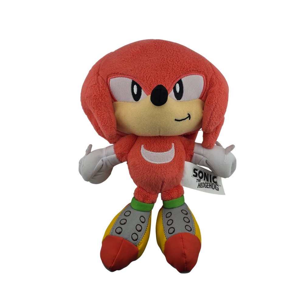 Sonic the Hedgehog Knuckles Plush by JAKKS‎ Pre-Owned